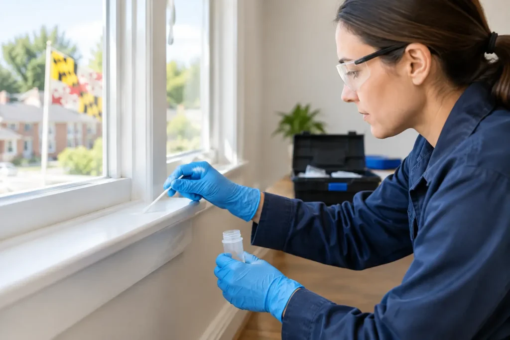 Lead Dust Sampling for Safer Maryland Rentals